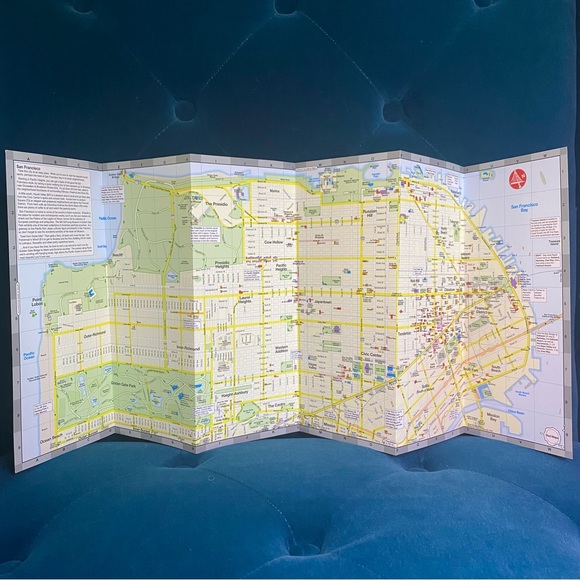 San Francisco RED MAP city and travel guide - Picture 3 of 4